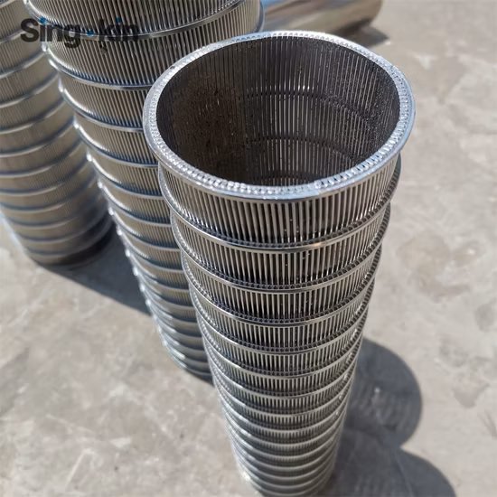 Trommelfilter für Aquakultur-Teichsiebfilter Johnson Ss Stainer Disk Rock Screen