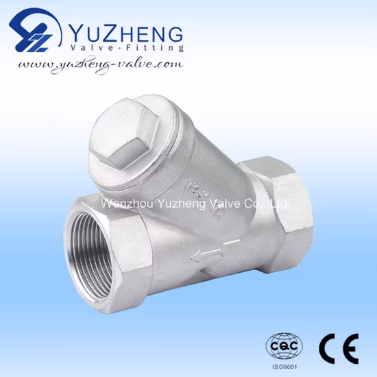 Edelstahl SS304/SS316 Gewindetyp NPT, BSPT, Bsp Y